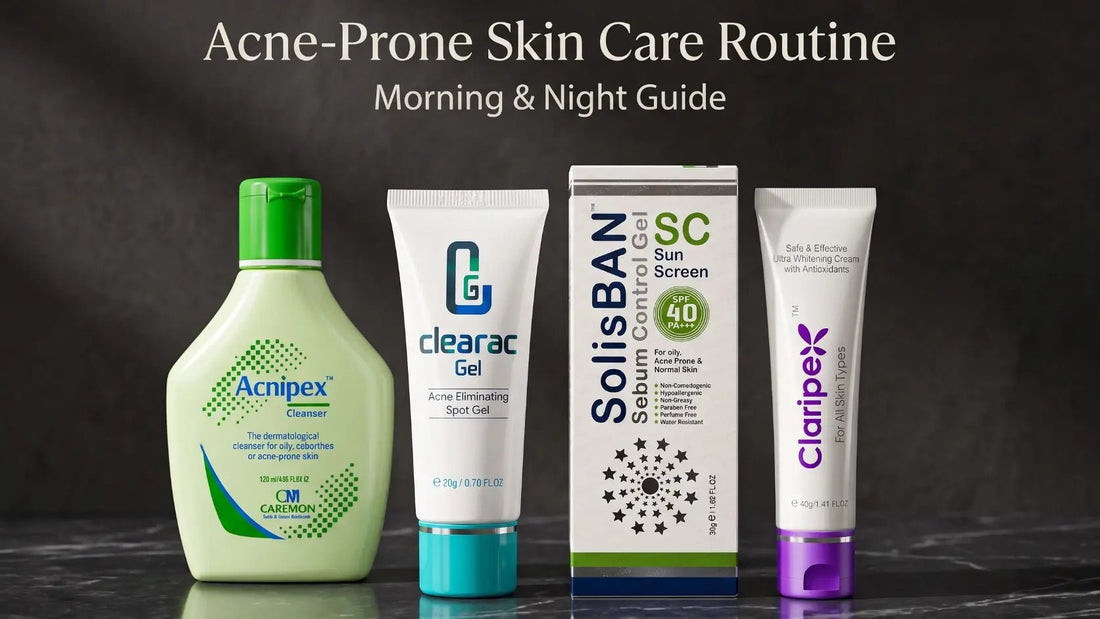 Acne-Prone Skin Care Routine: Morning & Night | Caremon - Caremon