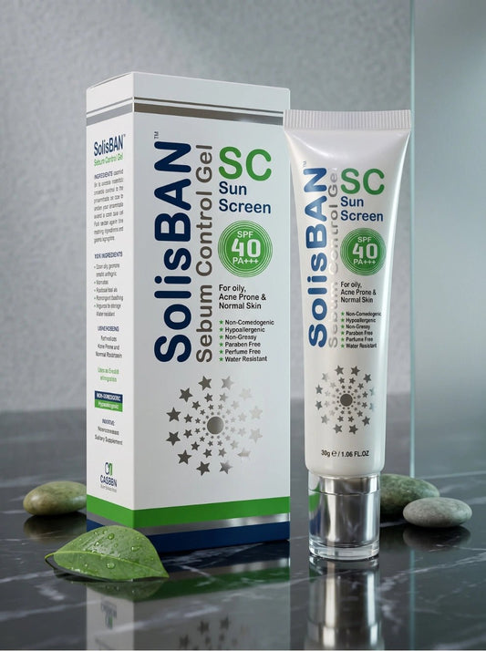 SolisBAN Sunscreen SPF 40 PA+++ 30g - Caremon