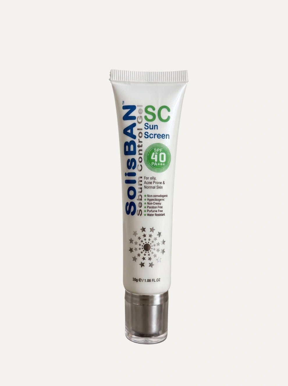 SolisBAN Sunscreen SPF 40 PA+++ 30g - Caremon