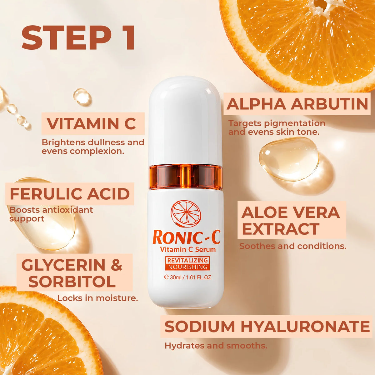 The Glow Duo Vitamin C Serum & Whitening Cream