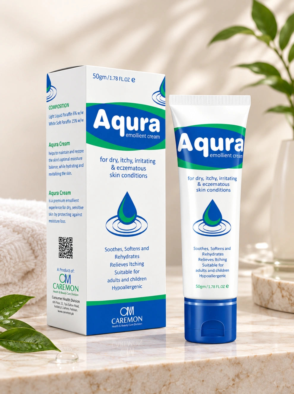 Aqura Emollient Cream 50g