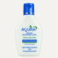 A white bottle of AQUA Enriched Moisturizing Lotion with a blue cap, shown on a light off-white background.