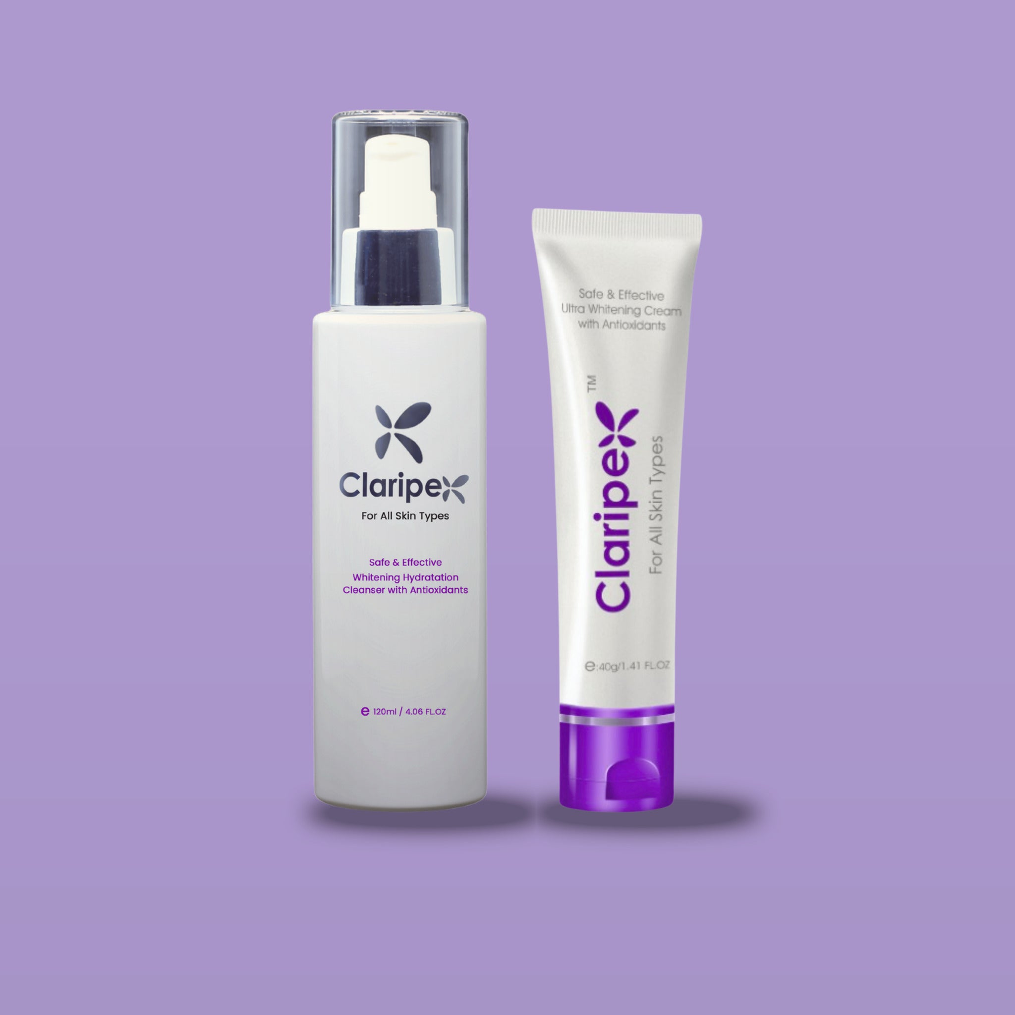 Claripex Brightening Duo — Face Wash + Cream