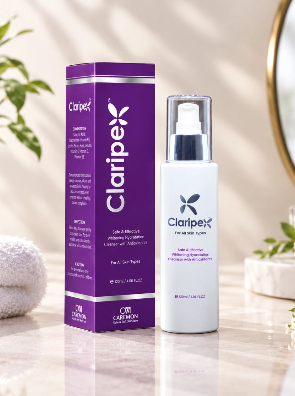 Claripex Hydration Cleanser 120ml