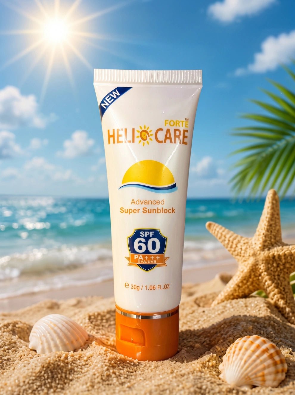 Helicare Forte Sunblock SPF 60 PA+++ 30g - Caremon