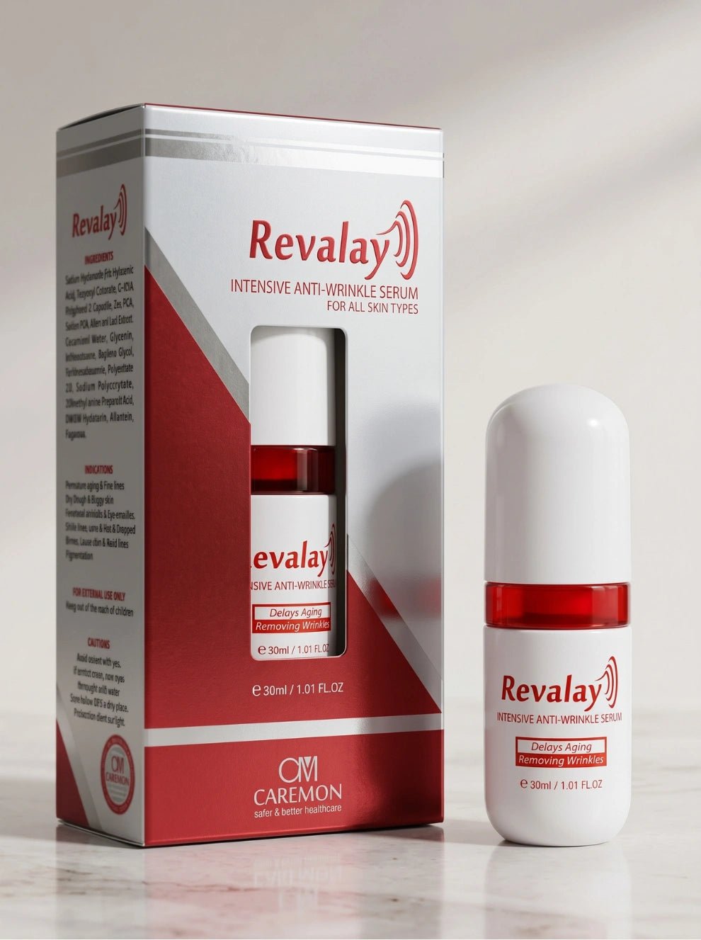 Revalay Anti Wrinkle Serum 30ml - Caremon