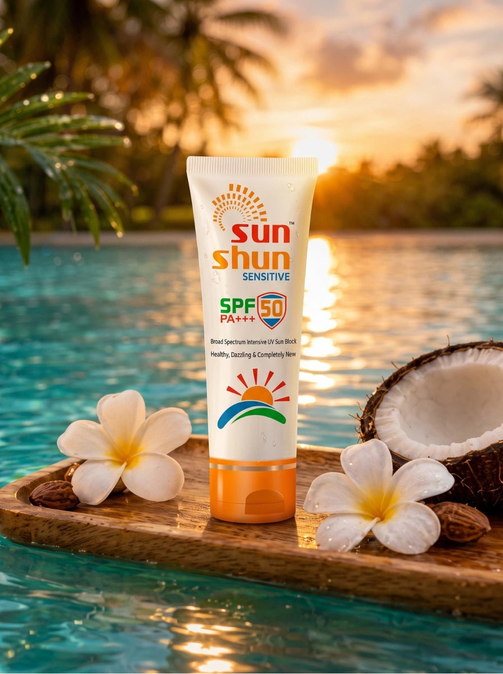 Sun Shun Sensitive Sunscreen SPF 50 - Caremon